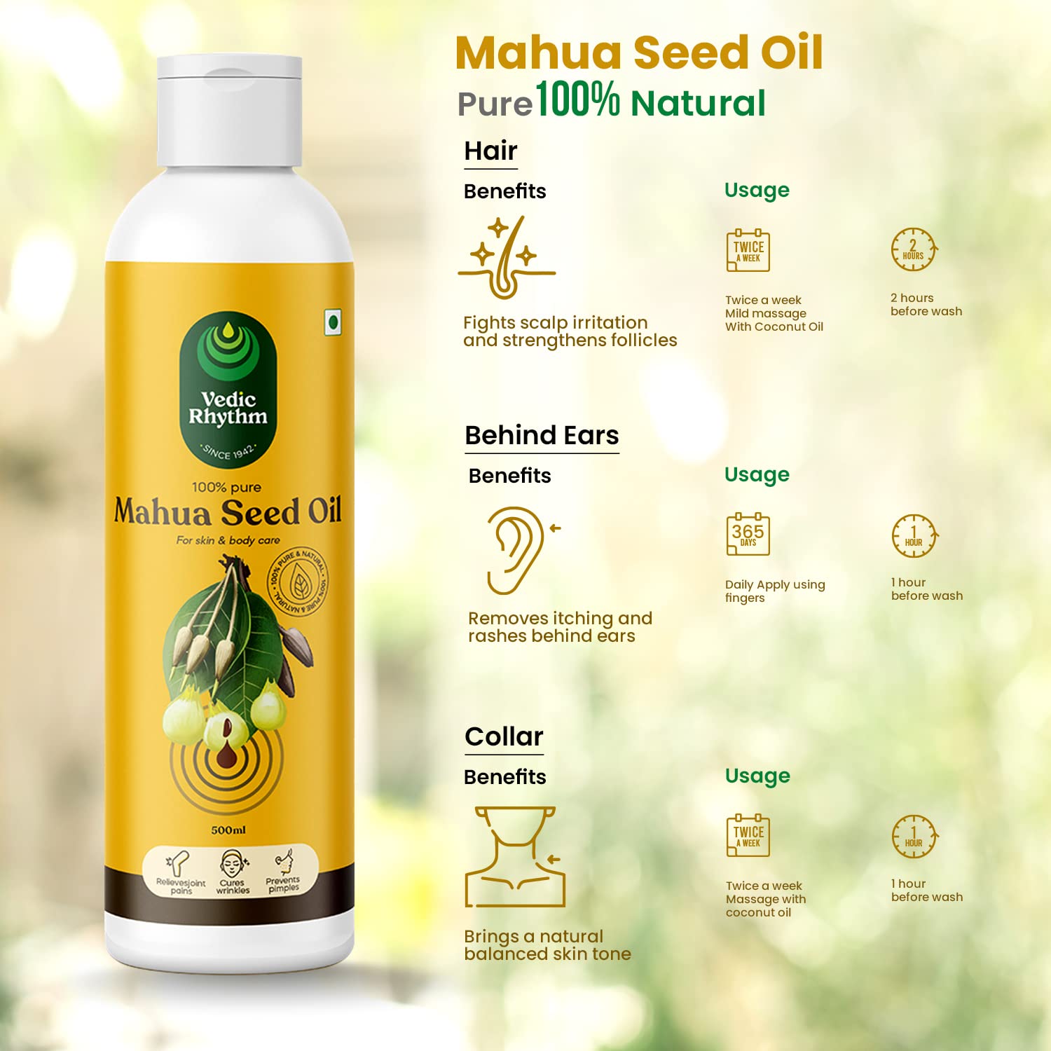 Mahua Oil / महुआ तेल – OOO Farms